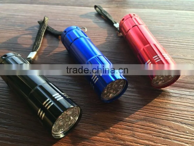 Most popular aluminum promotional Mini led flashlight torch