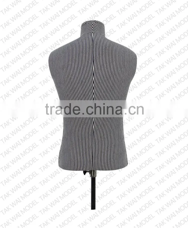 High quality mle upper half body model fiberglass display mannequins