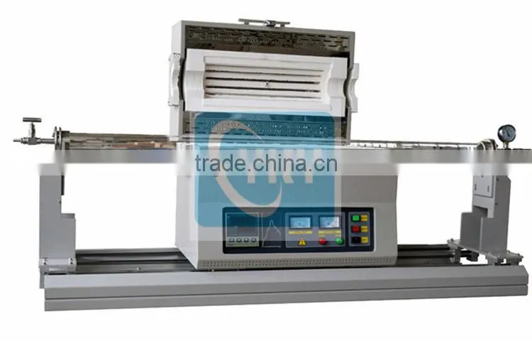 High Quality Transparent Quartz Tube for Double Zones Tube Furnace
