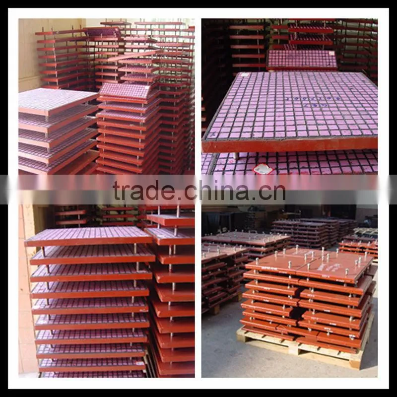 Mining chute ceramic rubber liner (302*302*63mm)
