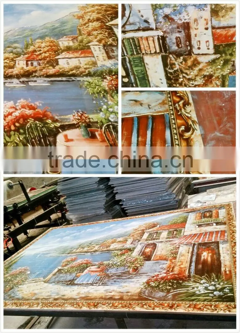 Decorative 3D inkjet wall tiles picture
