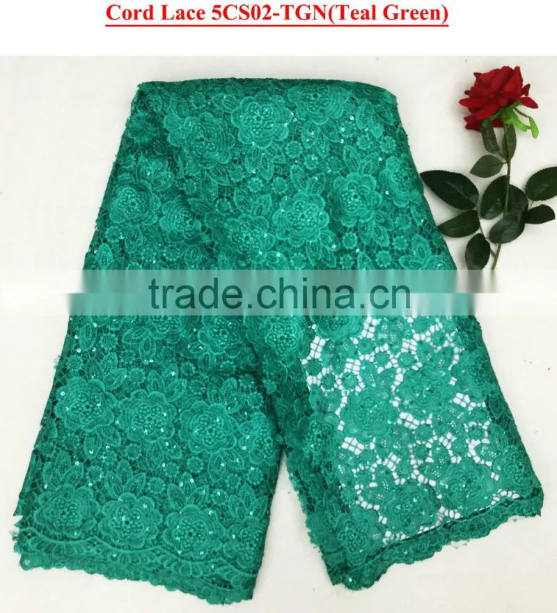 Yellow guipure lace/ lace fabric for fashion dress/ african french lace for wedding