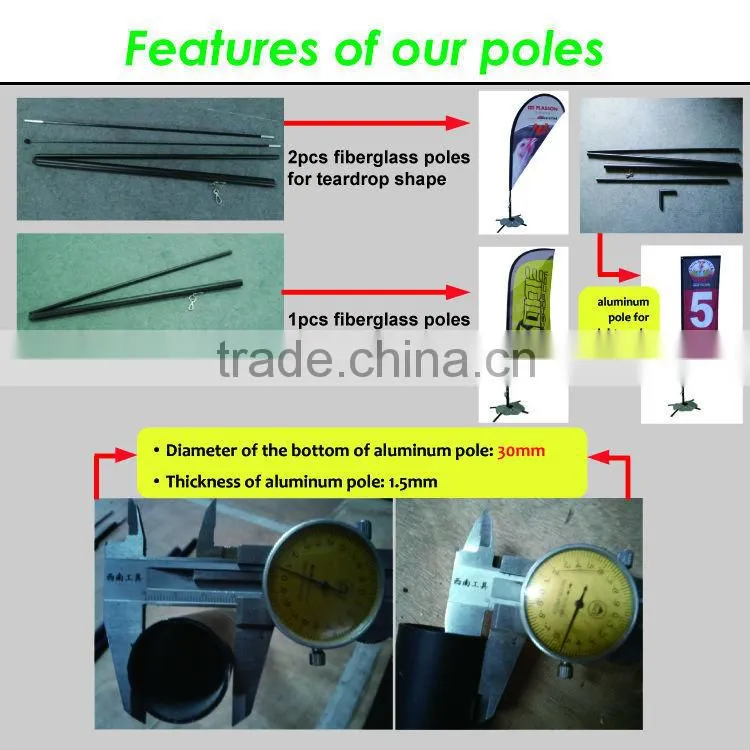 promotion sales match your style beach flag in China