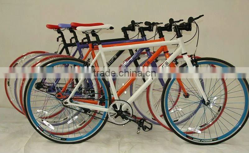 Hot !!!700C cheap green deseo most selling fixed gear bike