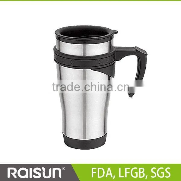 Hot Sale Stainless Steel Travel Mugs/Stainless Steel cute thermal coffee thermos travel aut/Stainless Steel Auto Mug 450ML 500ML