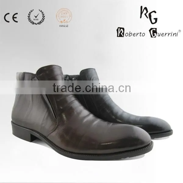 2014 leather boots for men