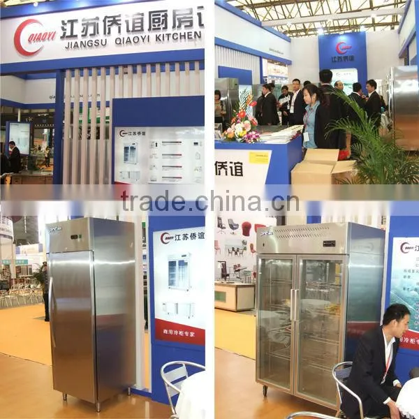 QIAOYI B2 Digital thermostat Stainless Steel Commercial Refrigerator