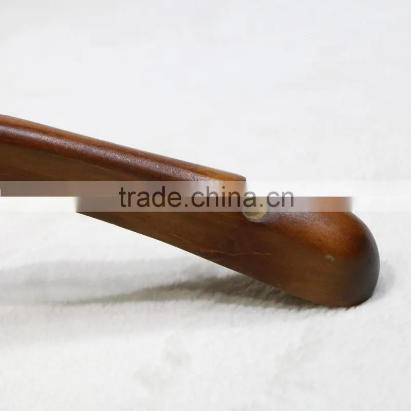 Classic antique wooden plastic hangers for clothes