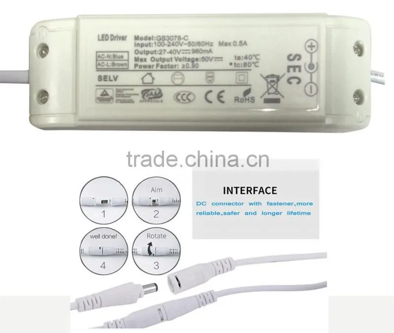 36w 300 600 led panel light