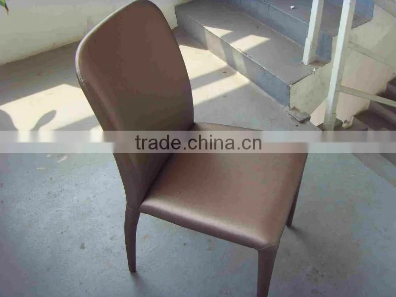 Modern fabric cushion dining chair
