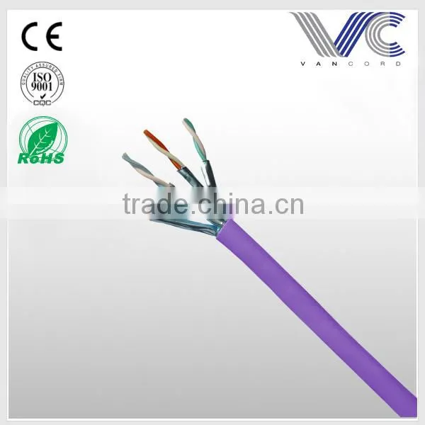 Frankever best price LSZH/PVC jacket UTP/FTP/SFTP CAT6A lan cable wholesale