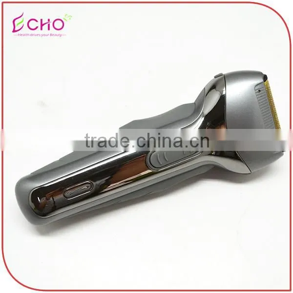 Electric Rechargeable Double Blade Waterproof Men's Shaver Trimmer
