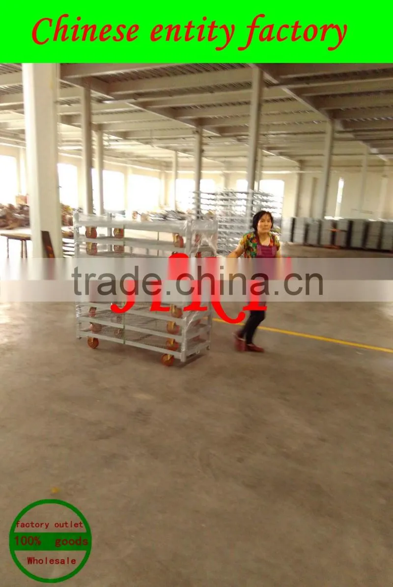 Iron mesh material push flower cart Garden tool cart TC032