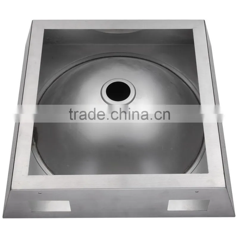 SUS304 outdoor stainless steel sink wall mounted