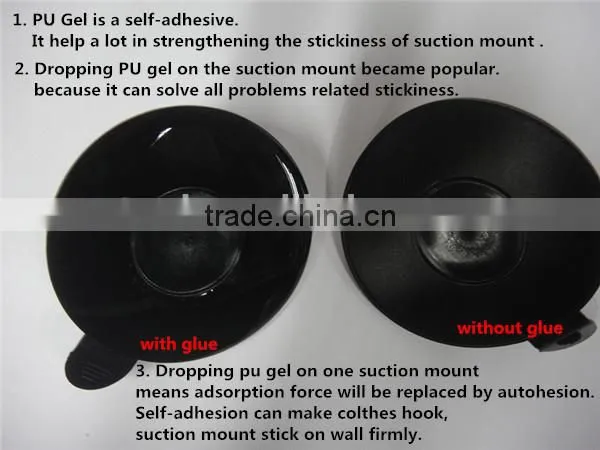 Brand new customized 3m gumme pu gel sticky pad