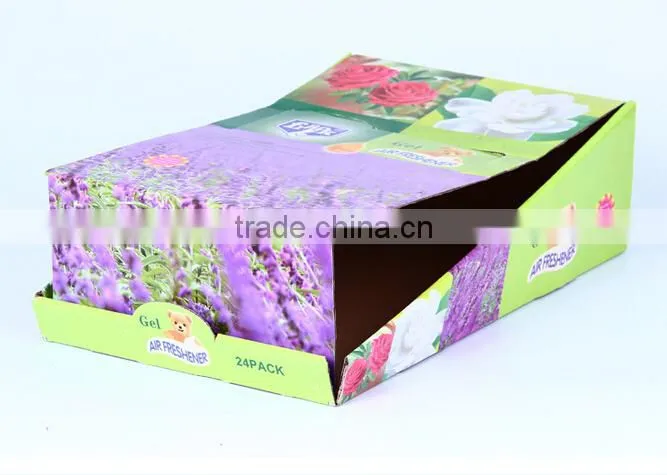 Flower print display box, display packing box, display gift box for all stores
