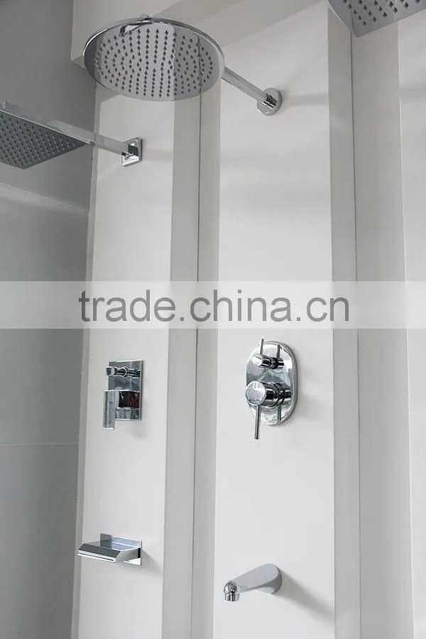Bathroom Rain showers head set chrome best Australian watermark wels B2