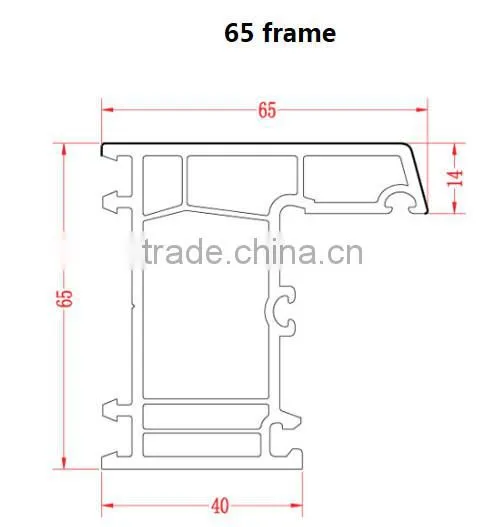 upvc profile door and window /germany upvc profile