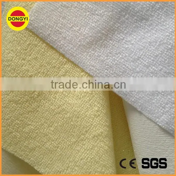 Cotton/polyester french terry fabric with PU/TPU/PVC coated