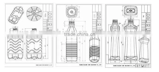 Semi-automatic 5 Gallon Plastic Bucket Making Machine