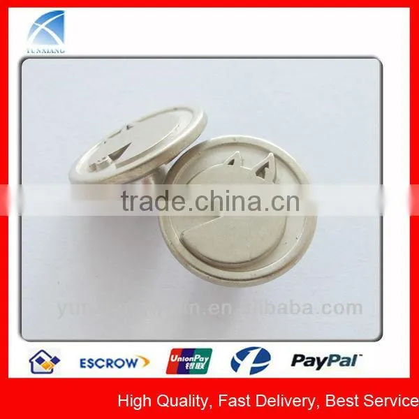 YX1586 Custom Metal Buttons for Jeans