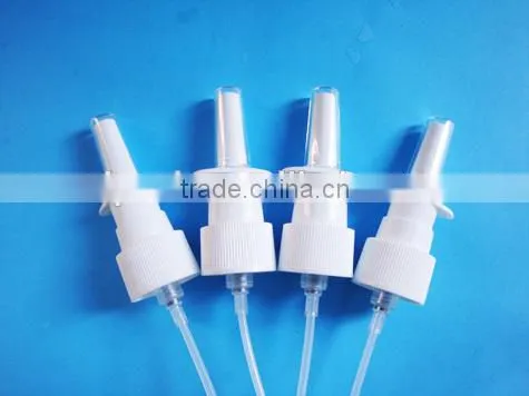 aluminum throat sprayer, 18mm 20mm plastic medicine sprayer