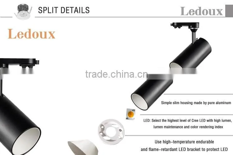 slim housing 9w led track light