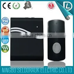 ROHS CE certification passed Remote Control Long Range vibrating door bell