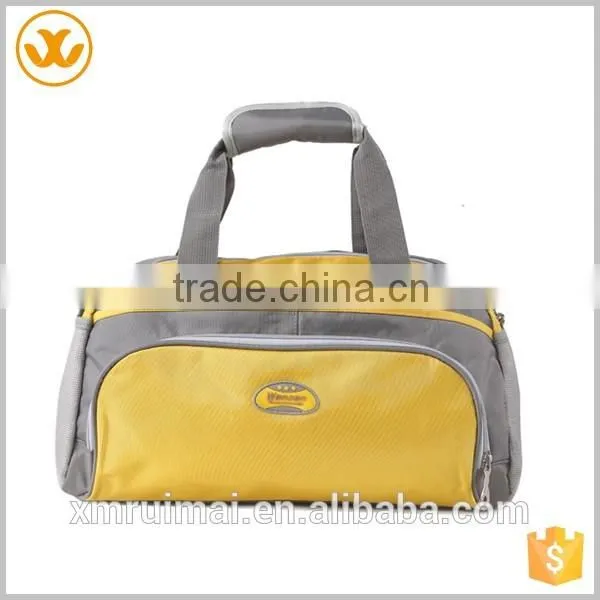 2016 New design factory Wholesale cheap polyester sport travel bag