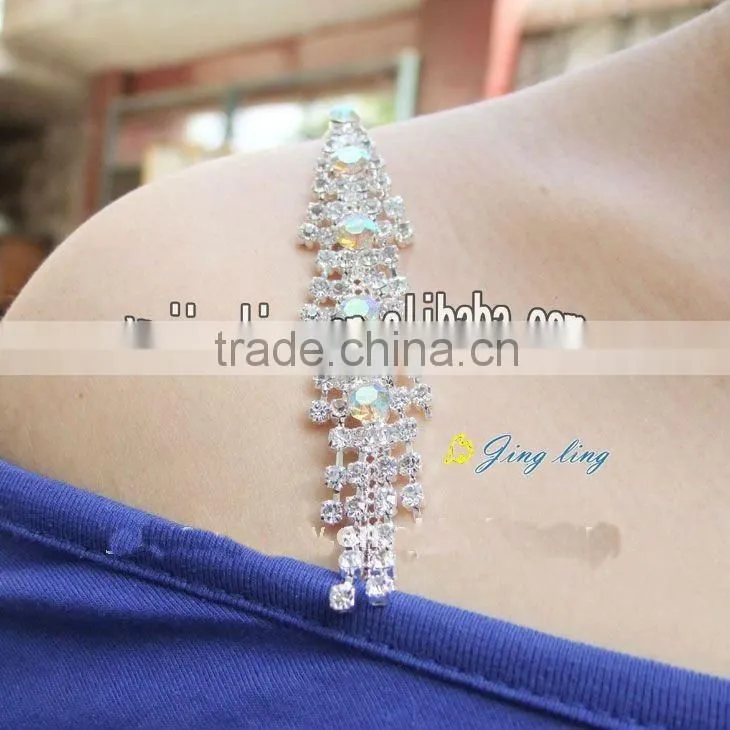 2012 hot rhinestone bra strap