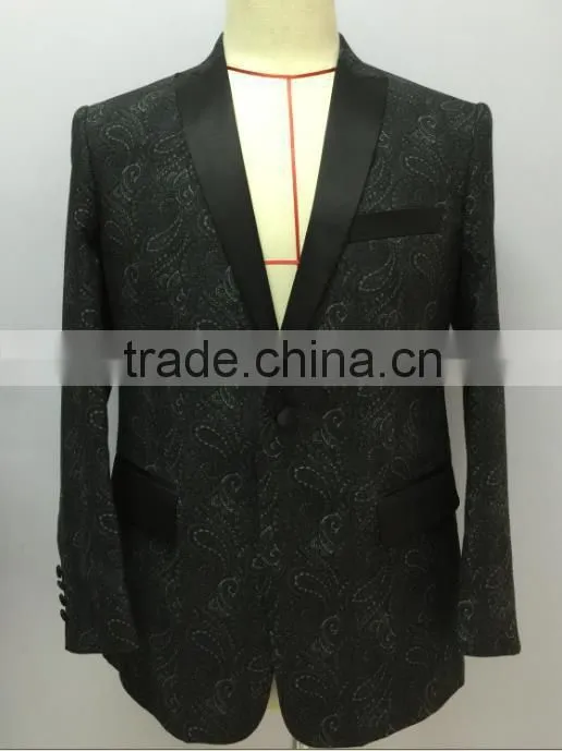 Fashion Men's Wedding Tuxedo with one button
