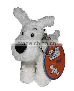 HI EN71 Unique Custom Mini Plush Dog Keychain