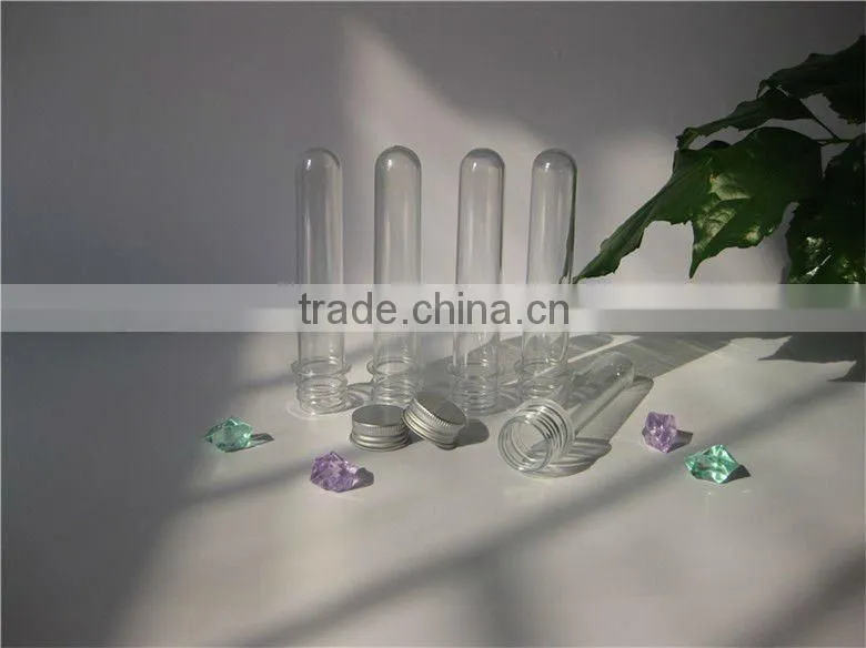 plastic food safe test tube with screw cap