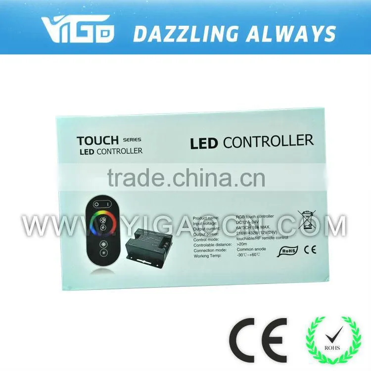 High quality LED RGB touch controller factory