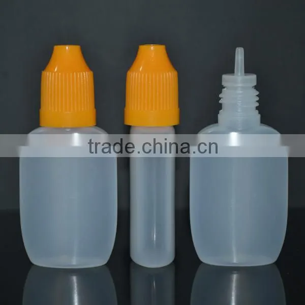 factory price plastic pet e cig oil bottle 30ml PET e liquid dropper bottle