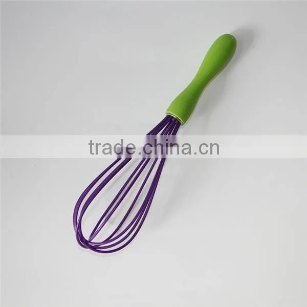 Hot sale new design silicone coated whisk