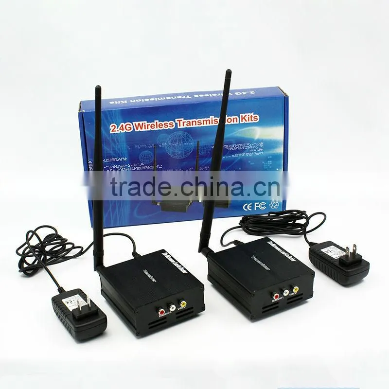 700m effective distance 2.4G av audio long range wireless video fm transmitter