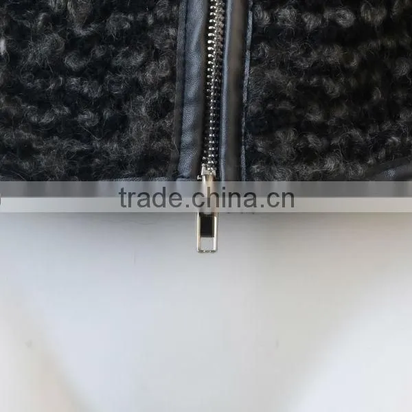 women fancy coat grey wholesale long sleeve elegant