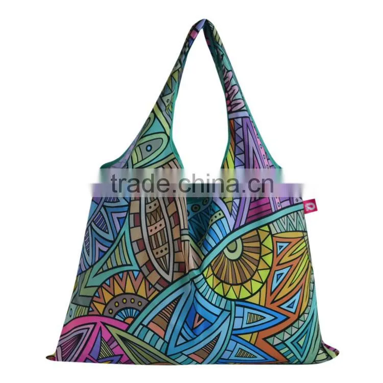 Nylon Make Up Bag Nylon Beach Bag With Zipper Pocket