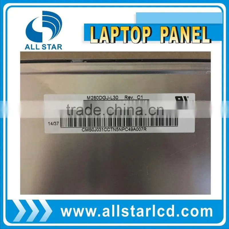 28 inch lcd screen M280DGJ-L30 screen replacement laptop panel 3840*2160
