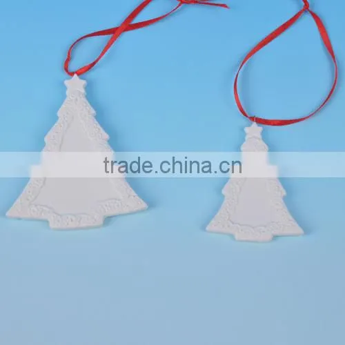 Decorative white porcelain lighted santa claus outdoor christmas decorations with led light