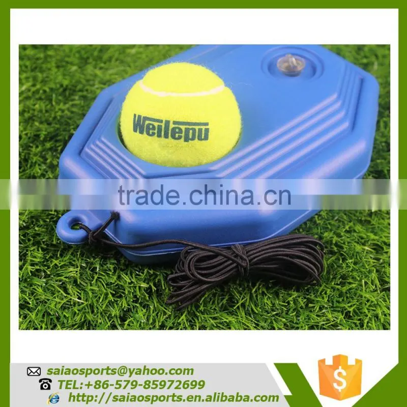 Single Training cheap tennis balls , tennis ball with elastic string , tennis ball machine