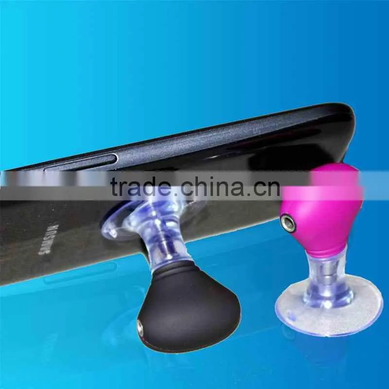 Silicone and plastic mobile stand