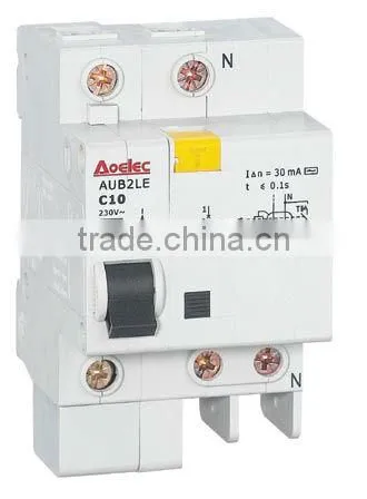 AUB2LE Modular Electronic RCD/MCB Combined Device