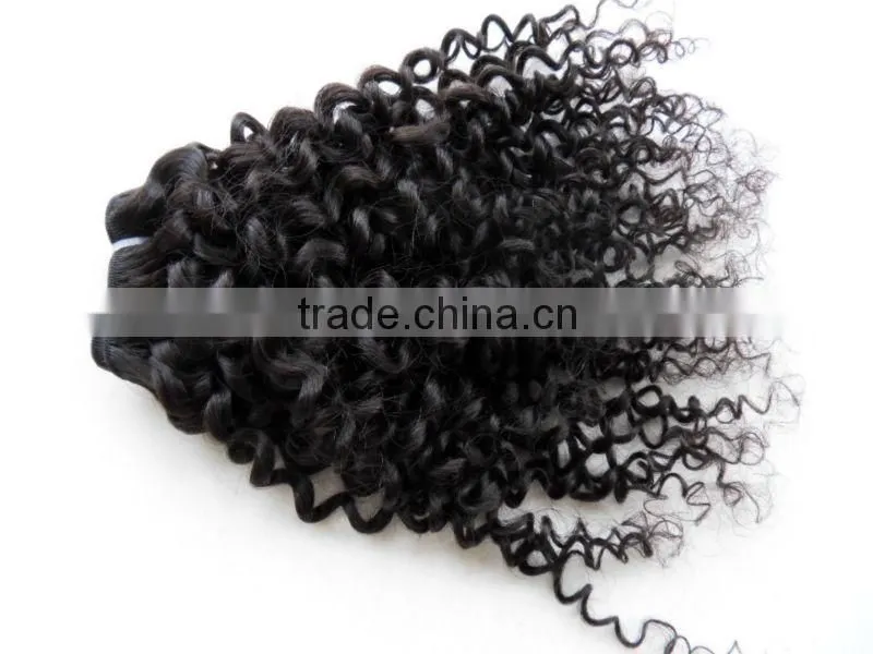 wholesale kinky curly virgin malaysian hair extension