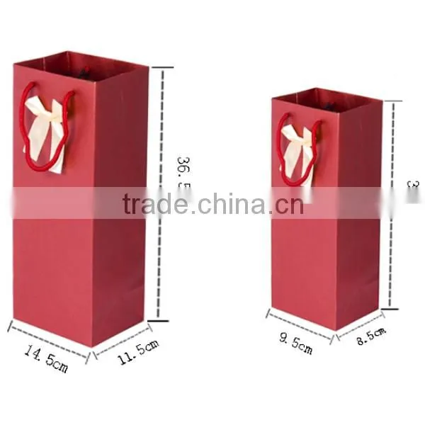 Special Swirl Mark Paper Wine Bag