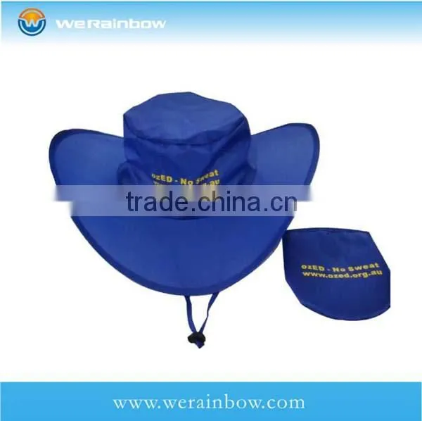 promotional outdoors 190t foldable hat