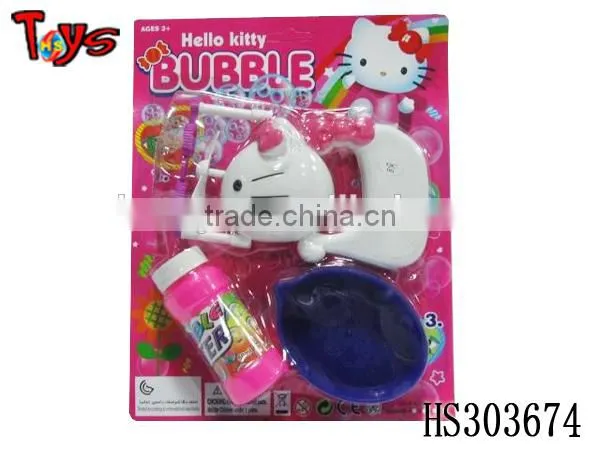 automatic friction blowing bubbles toy childrens plastic toy