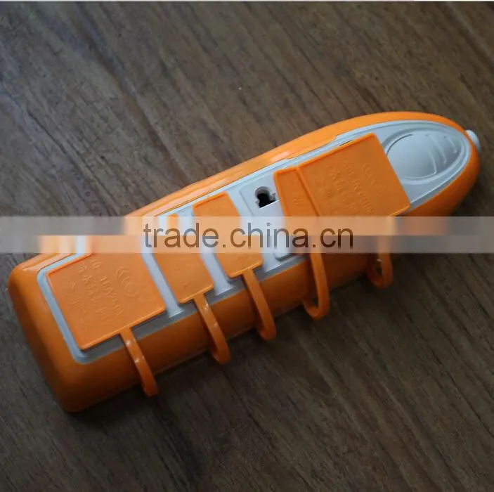 New design HY139 250V 16A 6Way Electrical power extension socket