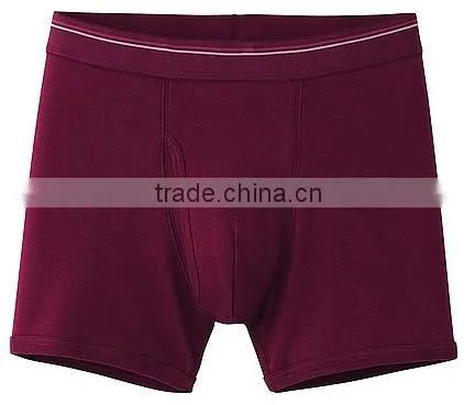 cotton classic soft solid boxer short men underwear